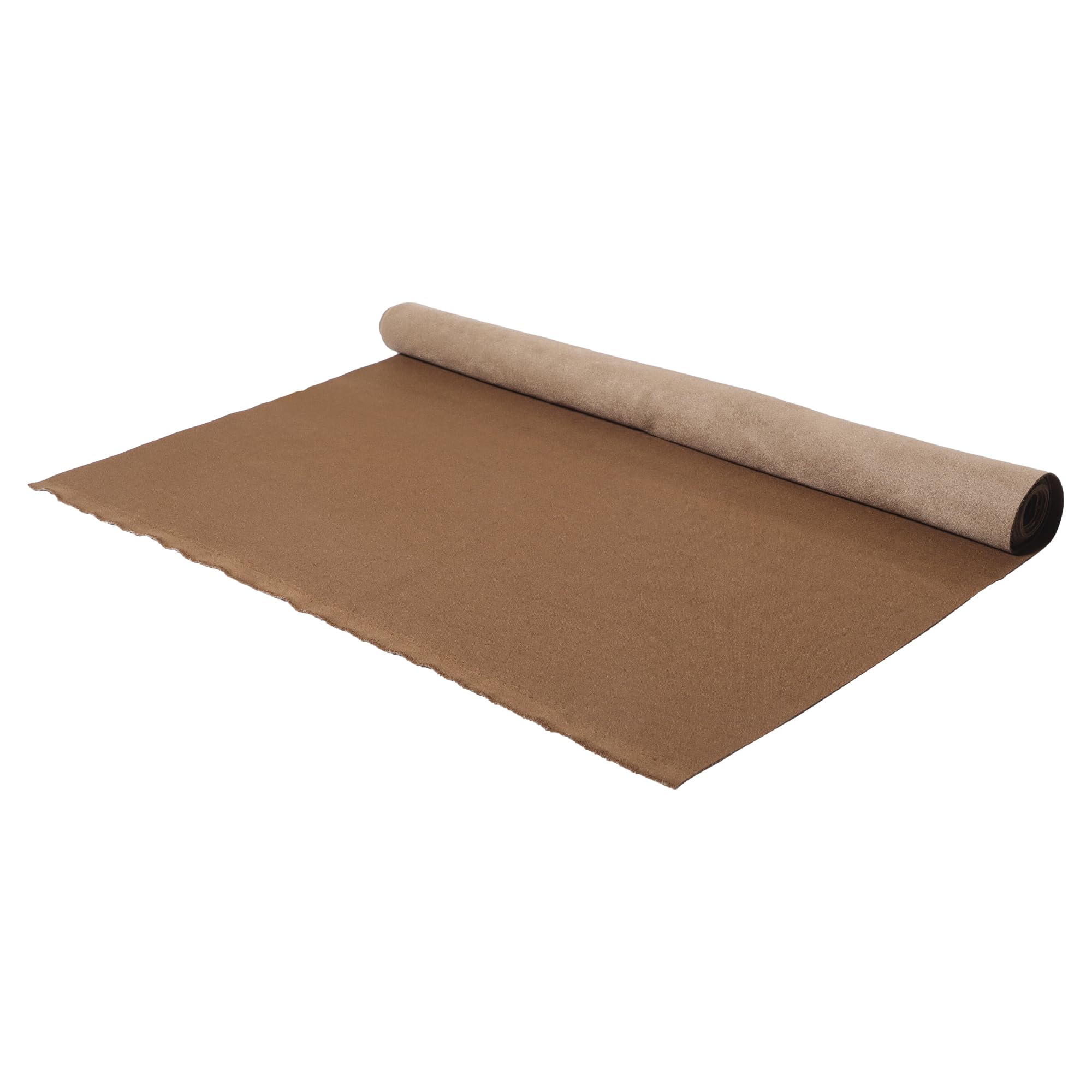 Headliner Fabric 20" L x 60" W Interior Trim DIY Roof Repair Replacement for Car Truck RV SUV Boat Automotive Suede Fabric Brown