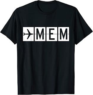 MEM Memphis Tennessee Airport T-Shirt