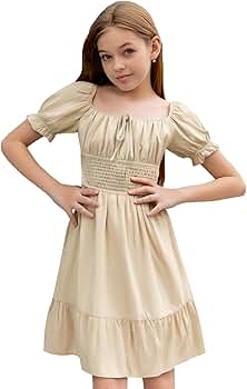 スカート TheSimpleFolk TheOversizedDenimPinafore Amazon.com: Simplee kids Girls Dresses Off The Shoulder
