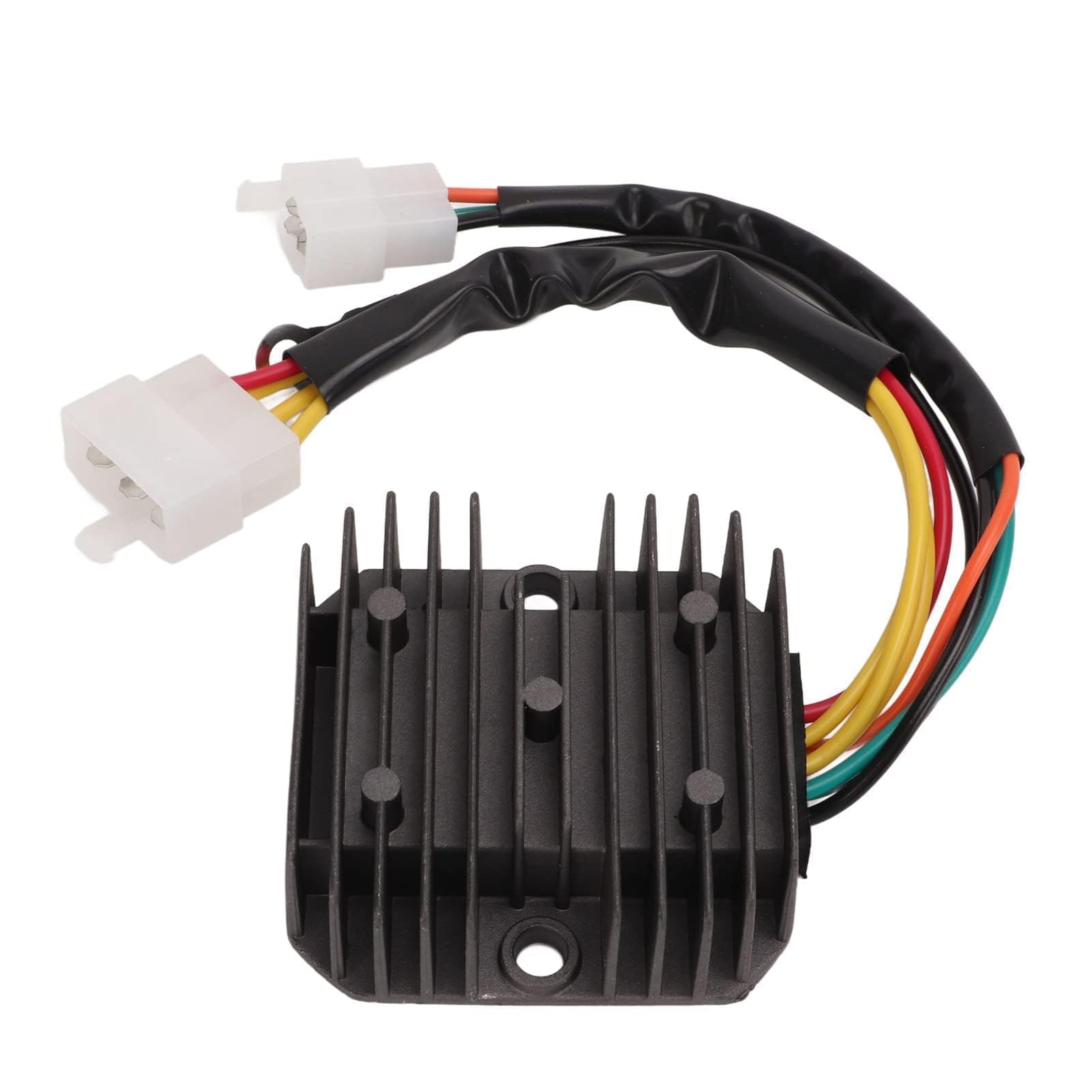 Rectificador de Regulador de Voltaje, Yosoo Regulador de Voltaje de Motocicleta 32800-31021 Reemplazo de 7 Pines para GT380 GT550 TS400