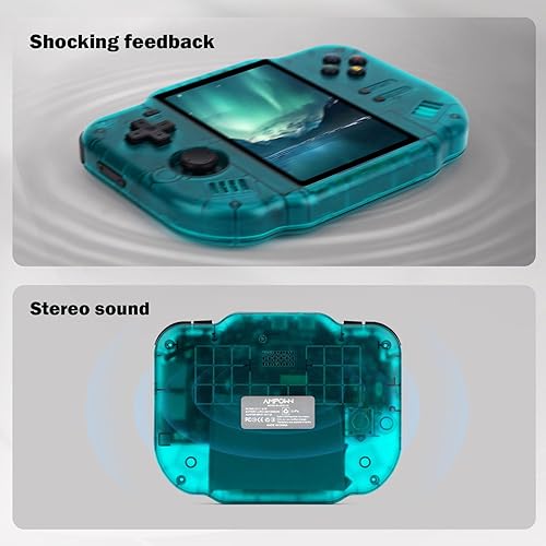 Miniatura 4 de MagicX Zero 40 - Consola de juegos portátil, sistema clásico IPS de 4.0 pulgadas y batería de 4300 mAh, consolas de videojuegos retro, con tarjeta