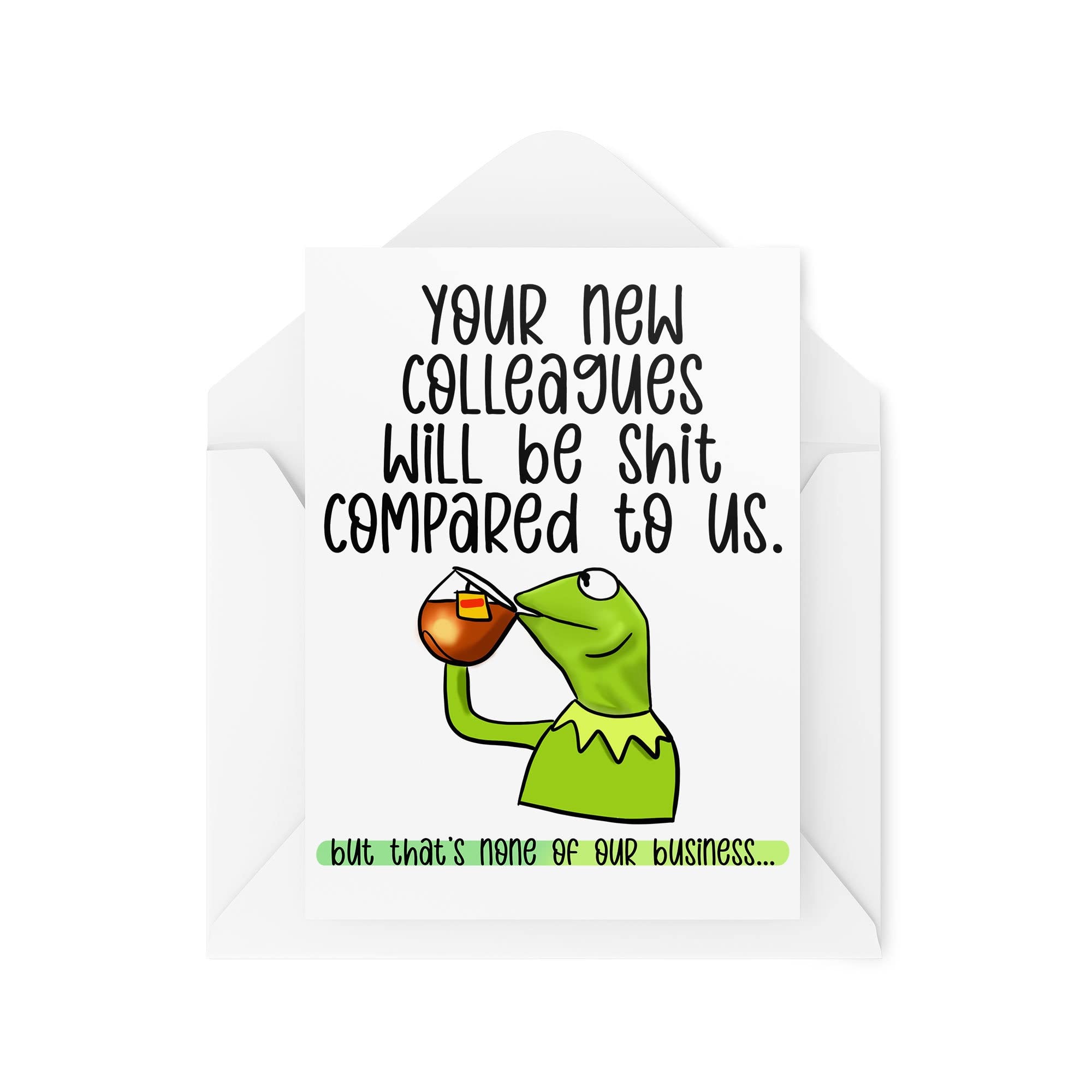 Funny Leaving Cards | For Colleague New Job Card | Your New Colleagues Will Be Compared To Us Gift Office Banter Bye Farewell Banter CBH920