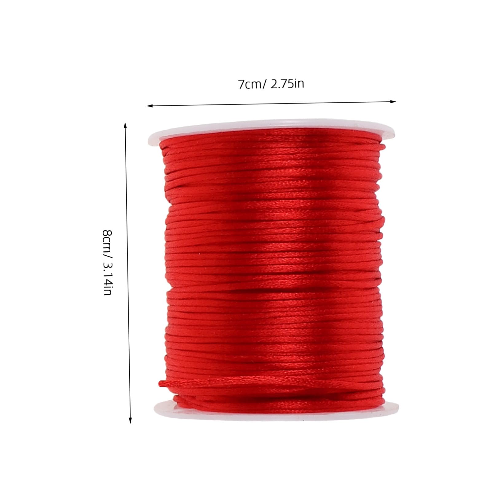 HOMSFOU 4rotoli Cordino Cerato per Braccialetti Spago Intrecciato per Gioielli Filo per Collane Forniture per Creazione di Gioielli Spago Artigianale per Perline Corda per Braccialetti