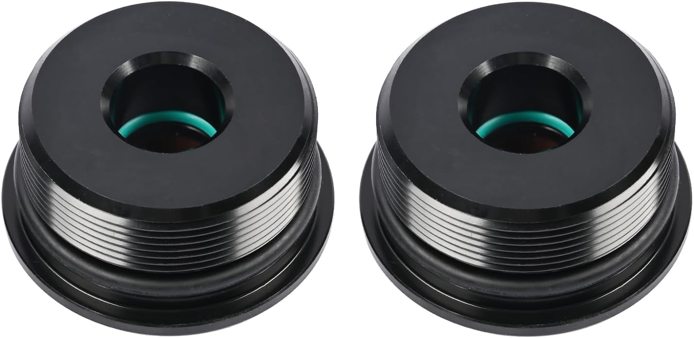 2PCS End Cap Guide Assembly Tilt Trim 8M0021648 878243A1 99638A1 Compatible with Mercury Mariner Generation 1 2 & 3 3 Ram Style Trim Units