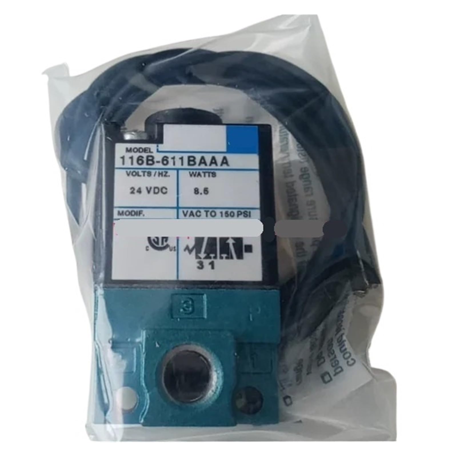 Électrovanne 111B-611BAAA vanne électromagnétique de contrôle pour réseau hydraulique
