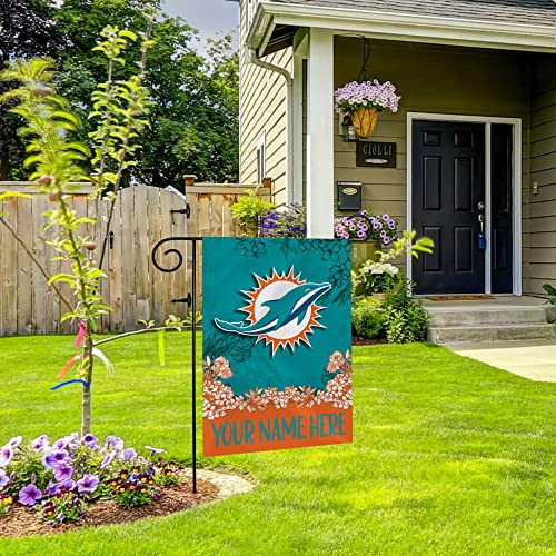 Image of Rico Industries NFL Standard /Primary Personalized 13 inch x 18 inch Double Sided Garden Flag