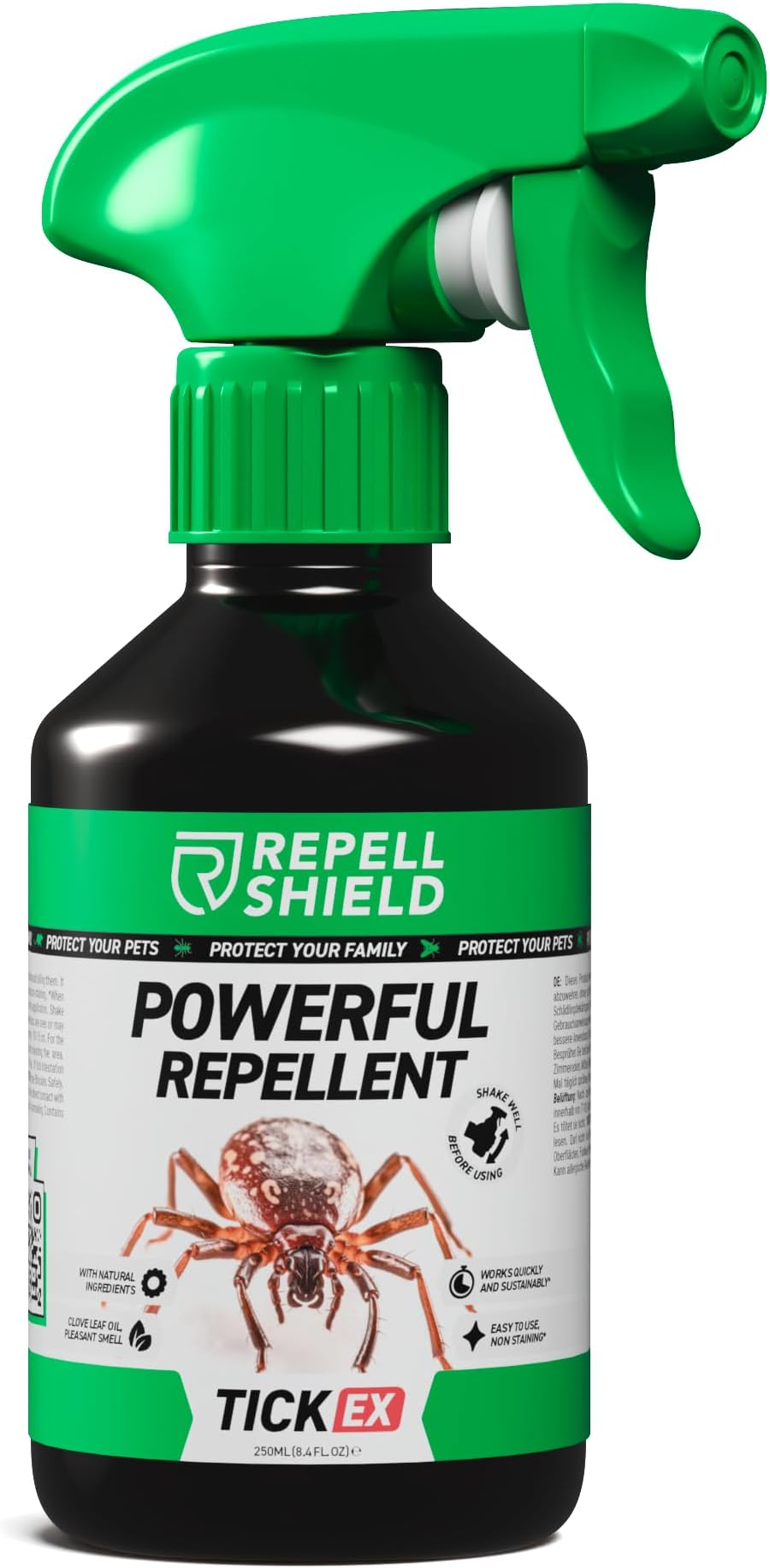 Tick Repellent Spray -100ml- Outdoor Protection for Hiking, Camping, Gardening & Dog Walks - Travel-Friendly Body Spray with Fresh Scent for UK Trails, Parks & Woodland Adventures Daily