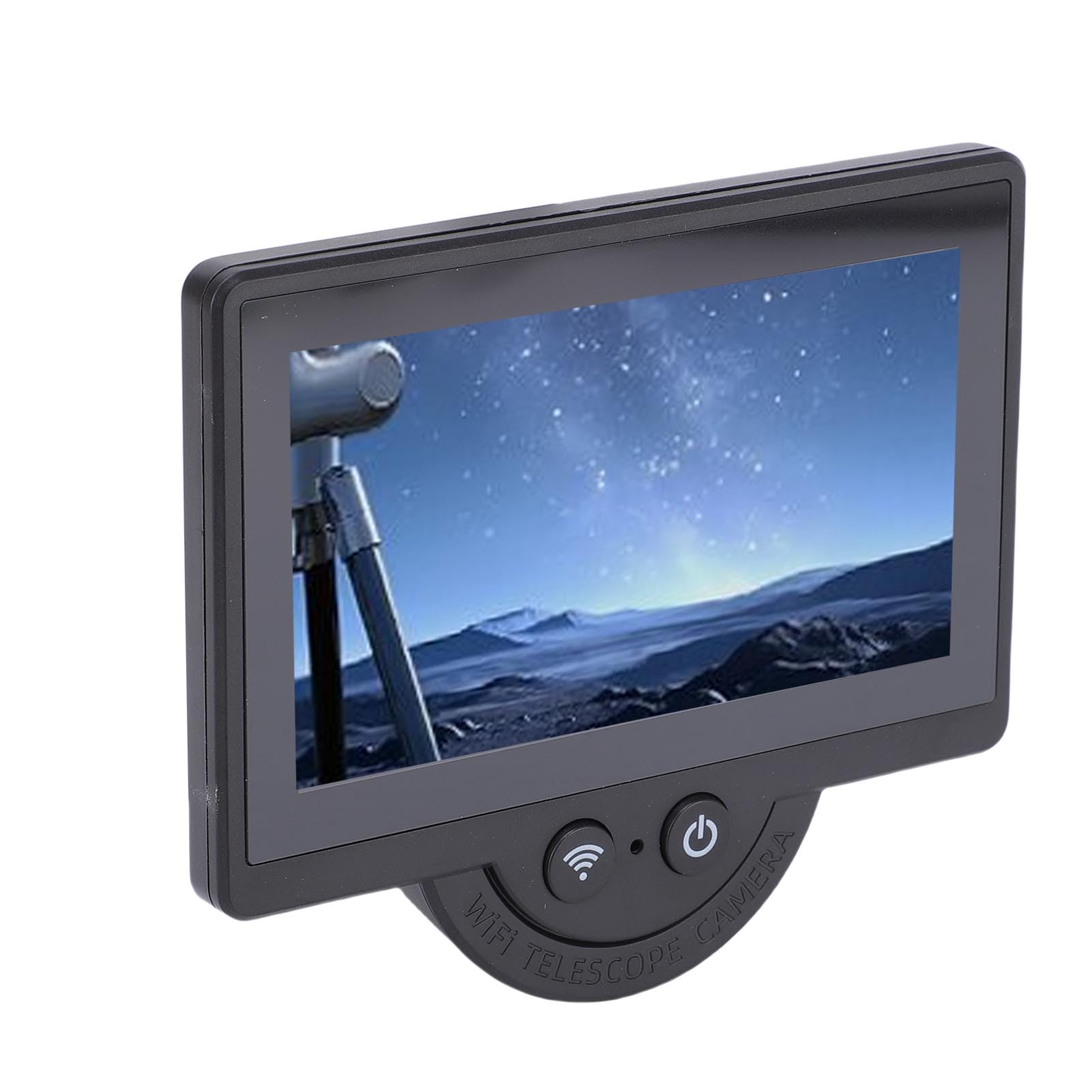 GOWENIC Elektronische WiFi-Okularkamera, 4,3-Zoll-HD-Bildschirm-Teleskopokular mit APP für 26-mm- Bis 47-mm-Teleskope, für Astrofotografie, Vogelbeobachtung