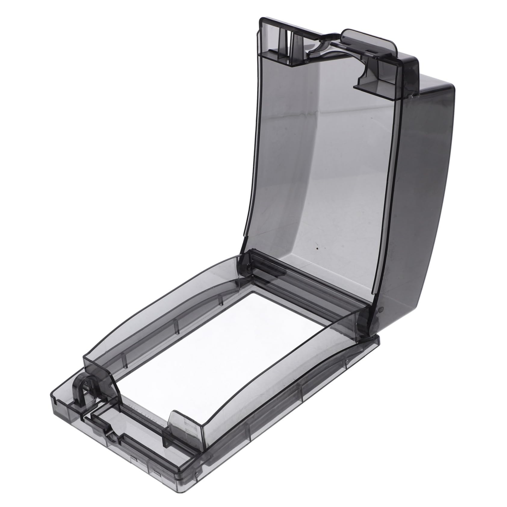 OSALADI Waterproof Socket Cover Outlet Home Socket Cover Weatherproof Flip Electrical Panel Covers Water-resist Socket Case Switch Board Plate Wall Cover Socket Protector Black Plastic