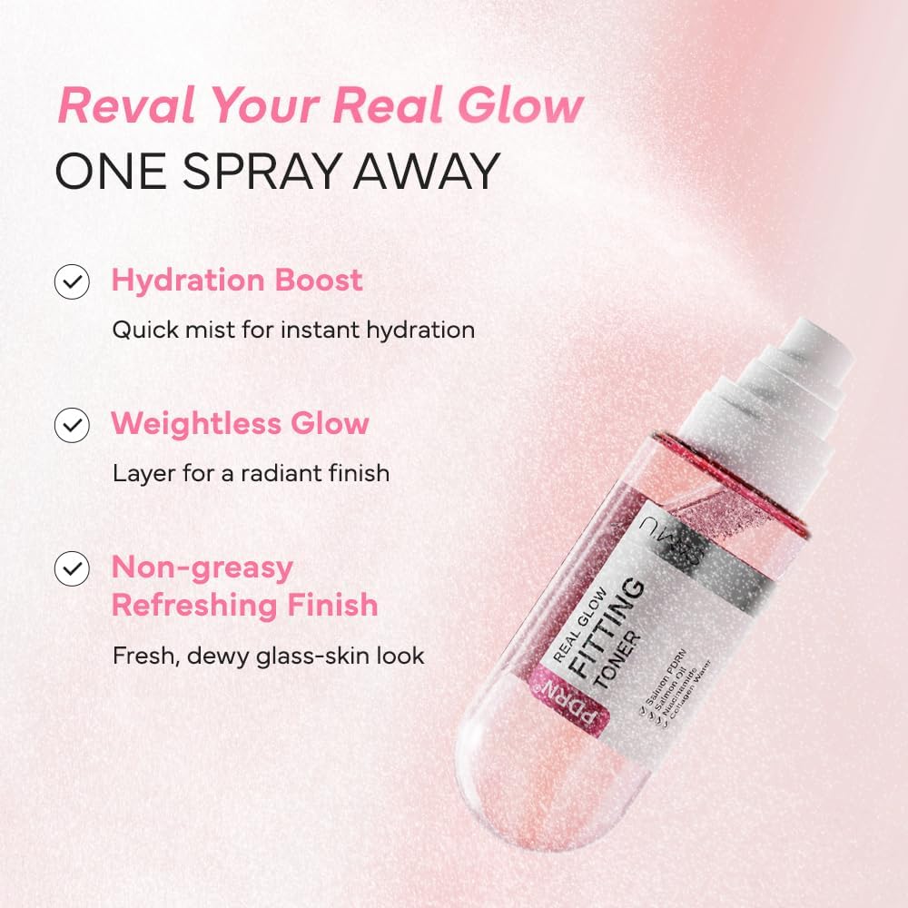 SAM'U PDRN Real Glow Fitting Toner – PDRN Salmon DNA Facial Mist, Soothing & Hydrating Toner Spray with Collagen Water & 7 Hyaluronic Acid, Korean Skin Care, 5.05 fl. oz / 150 mL - Image 3