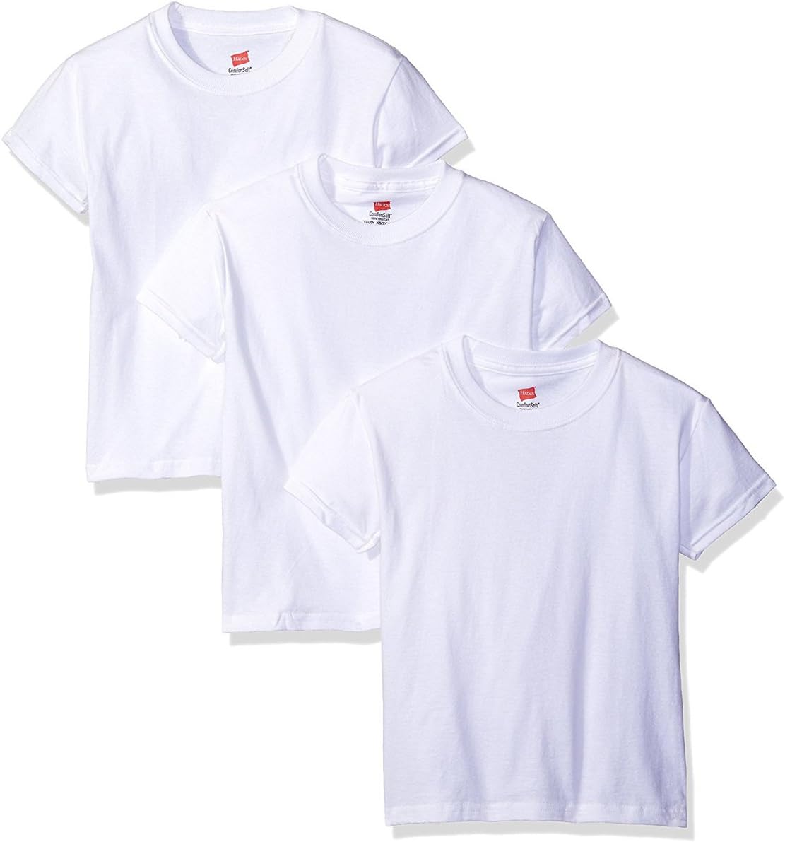 Boys Essentials Short Sleeve T-shirt Value Pack, 3 or 6-Pack
