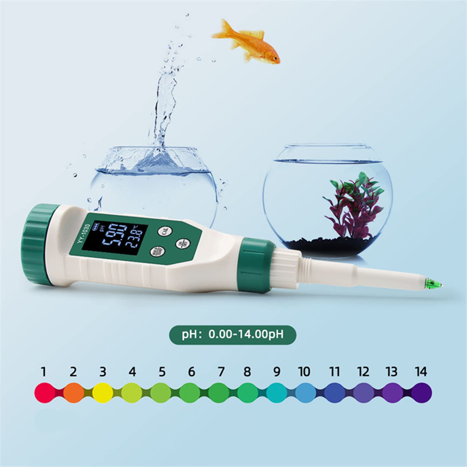 Intelligentes Bluetooth-PH-Messgerät, digitaler PH-Tester, Teig-Alkali-Tester, Bodenmatrix-Säuremessgerät für Babynahrungsergänzungsmittel, Käse, Kosmetik