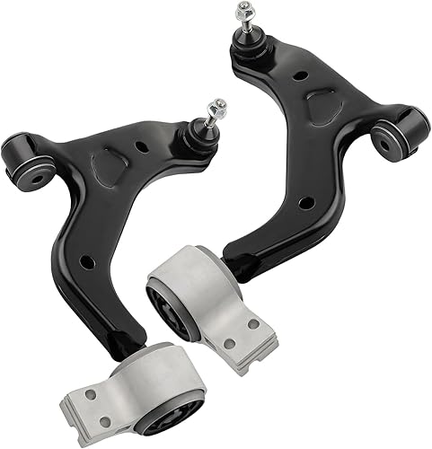 Miniatura 769 de Detroit Axle - Kit de brazos de control delanteros de 8 piezas para Dodge Ram 1500 2006-2008 5-Lug, 2 brazos de control superiores con rótulas, 4