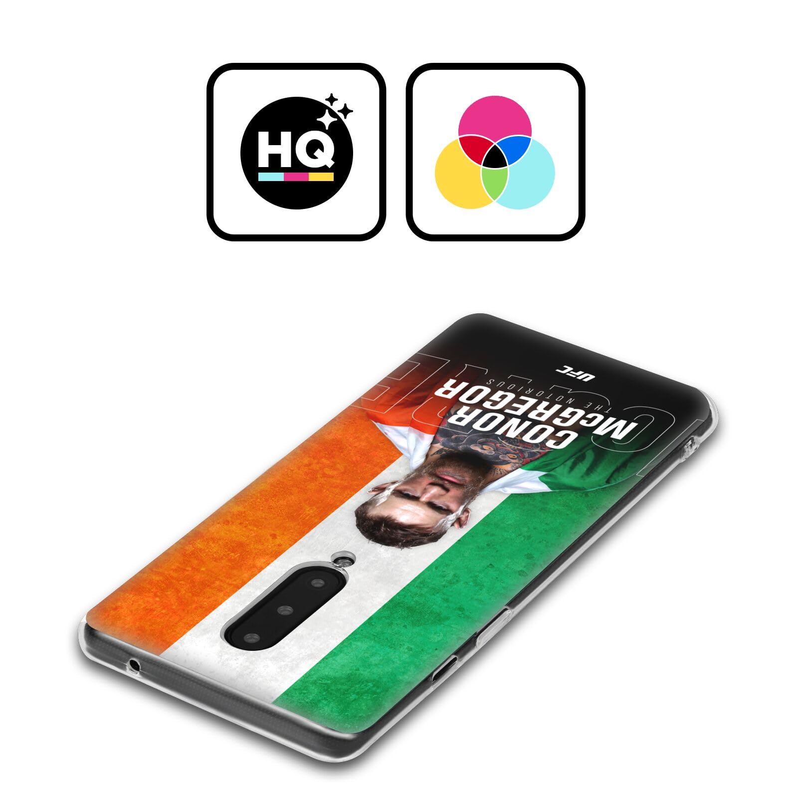 Head Case Designs Officially Licensed UFC Ireland Flag Conor McGregor Soft Gel Case Compatible with OnePlus 11 5G