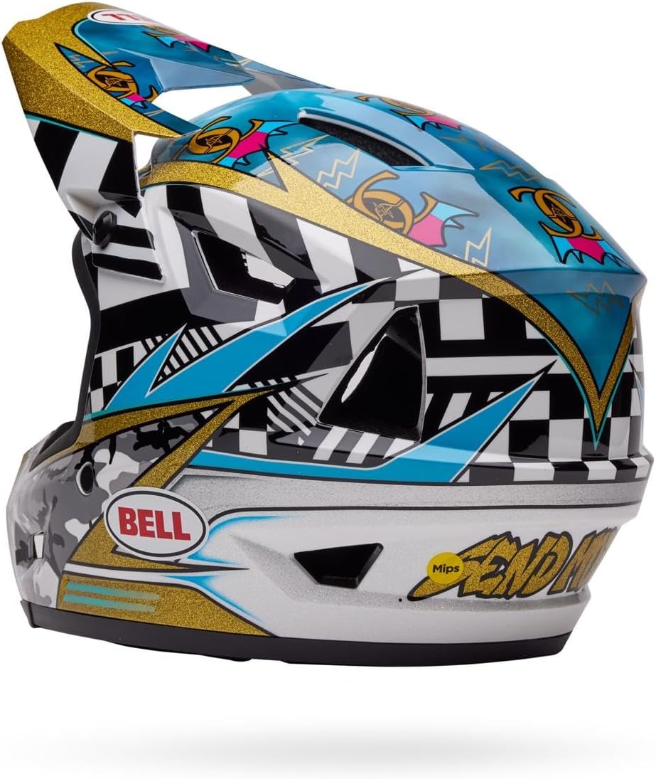 Bell Sanction 2 DLX MIPS Helmet BLACK-WHITE L-57-59CM