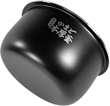 Rice Cooker Inner Pot, Compatible for Toshiba Rice Cooker Replacement Inner Pot, 1.6L Non-Stick Rice Cooker Bowl, Thick Inner Liner for 3-6 Cup Electric Cookers, Fits RC-5MFMC Models