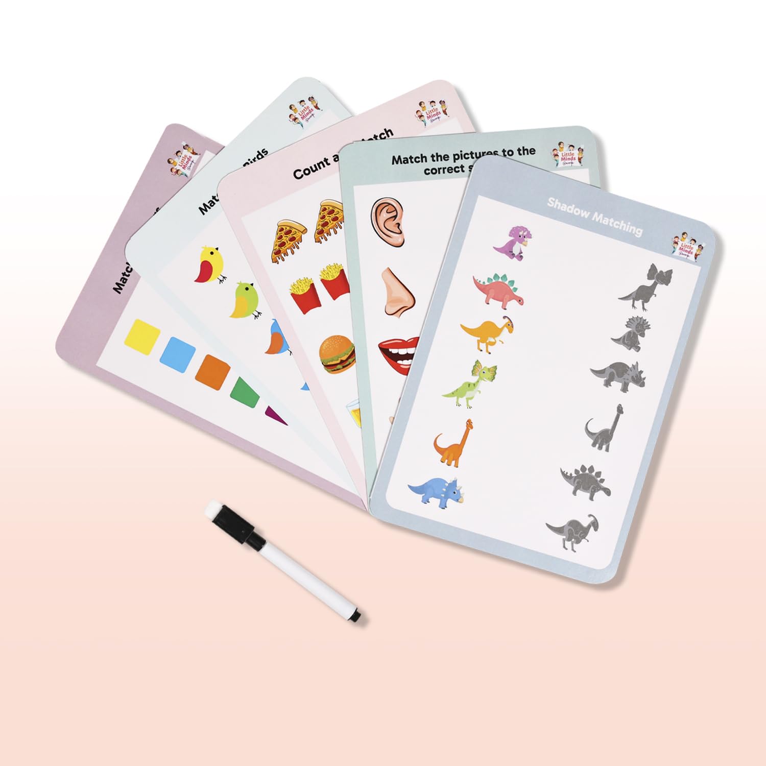 Reusable Matching Sheets for Toddlers - Spark Colorful Discoveries and Cognitive Growth | Ideal for Preschool, Home Schooling & Early Education (B0CDM7QCNM) Amazon Price History, Amazon Price Tracker