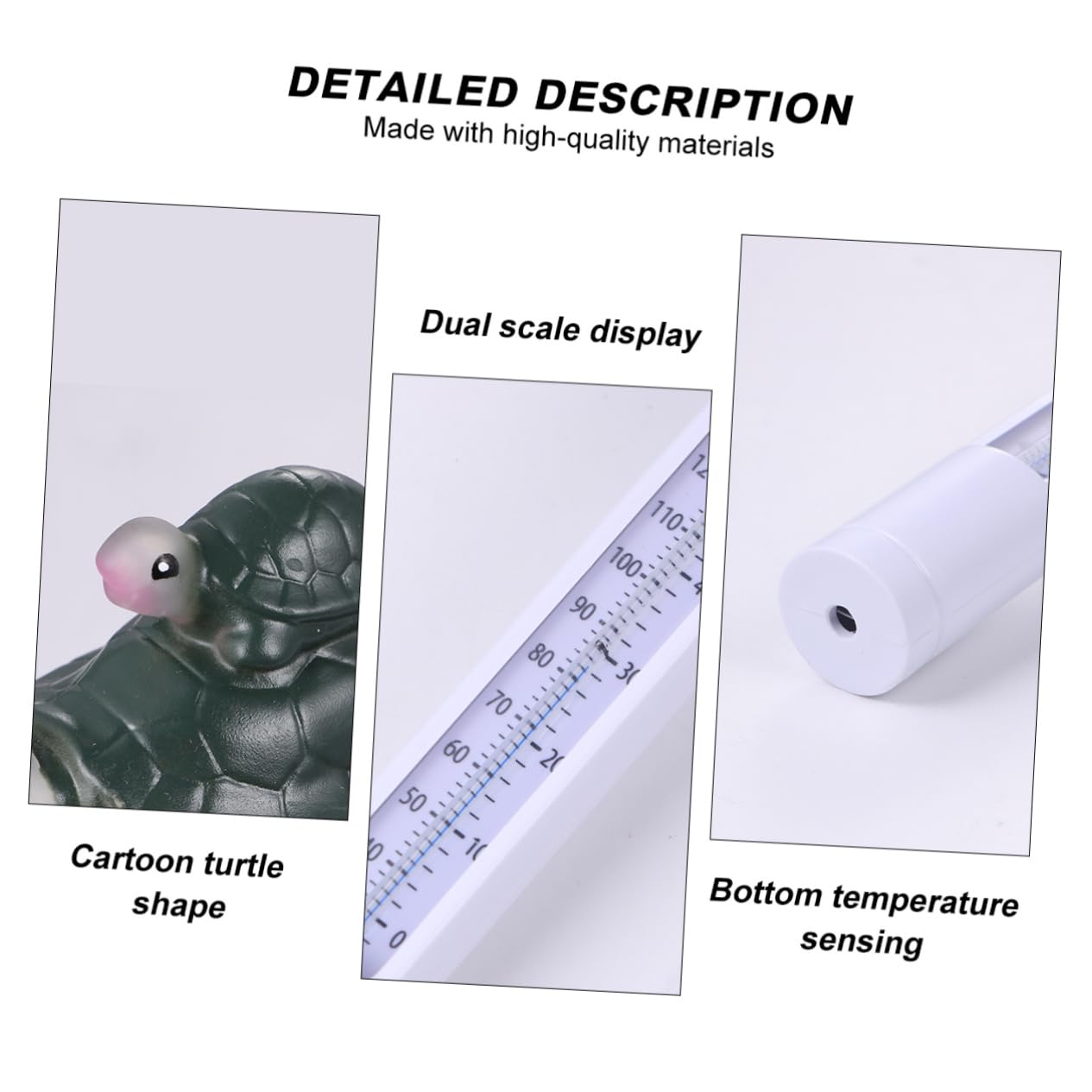 HANABASS 3pezzi Termometro Galleggiante Per Piscina Forma Di Monitor Di Temperatura Per Vaschetta Da Bagno e Spa Resistente e Sicuro Design Divertente Per Misura