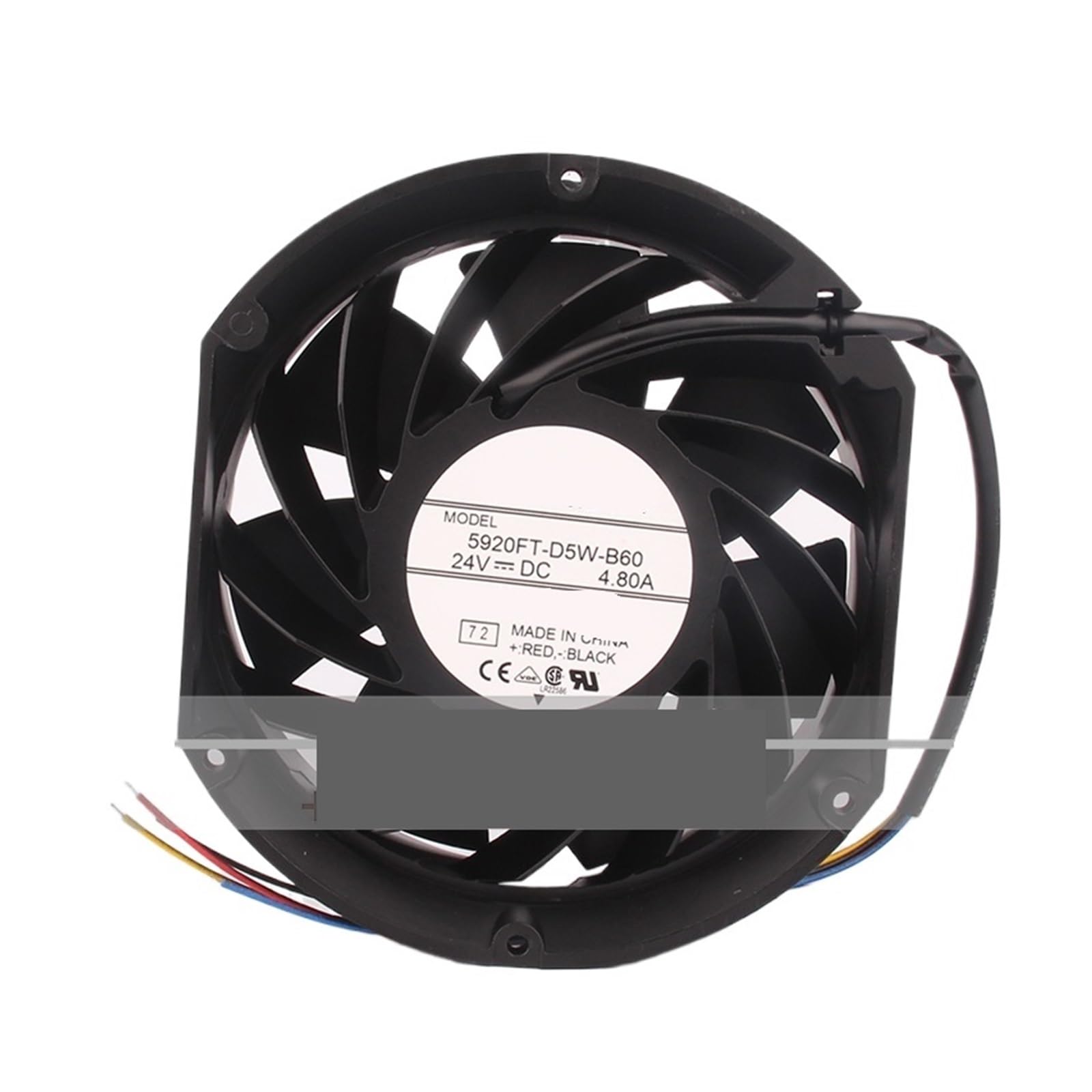 Fcarumiqp 5920Ft-D5w-B60 Dc24v 4.80A Ec Ac 17251 17Cm Cooling Fan 172X150x51mm