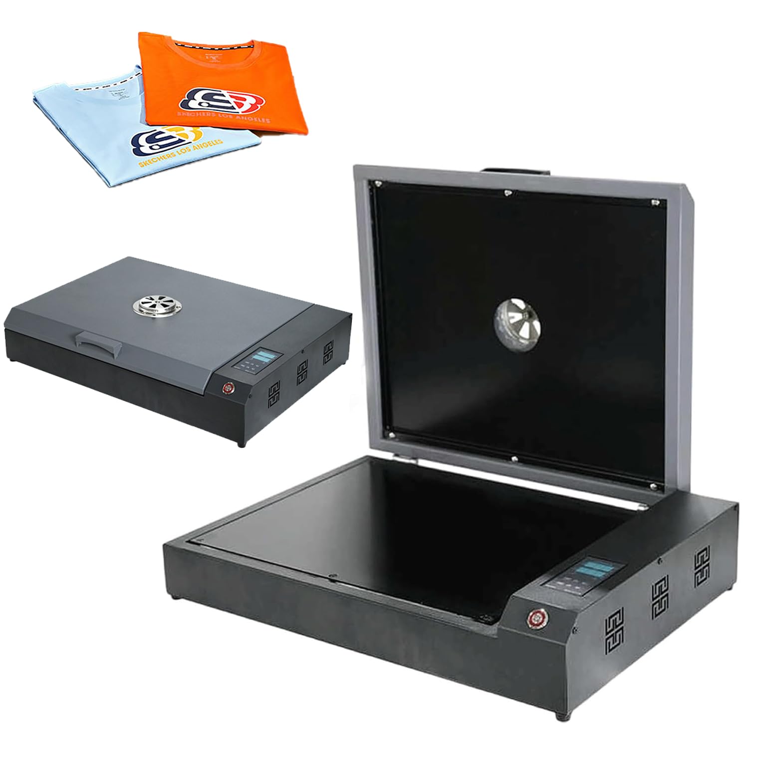 Four d'impression DTF A3 portable 930w avec plaque de chauffage aluminium double réglable