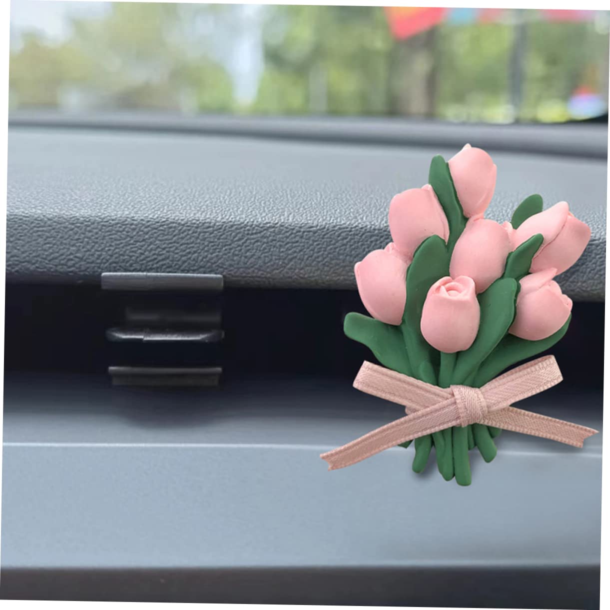 iplusmile 10pezzi Clip Per Bocchetta Aria Auto Supporto Decorativo Per Profumo Facile Installazione Design Semplice e Resistente Compatibile Con