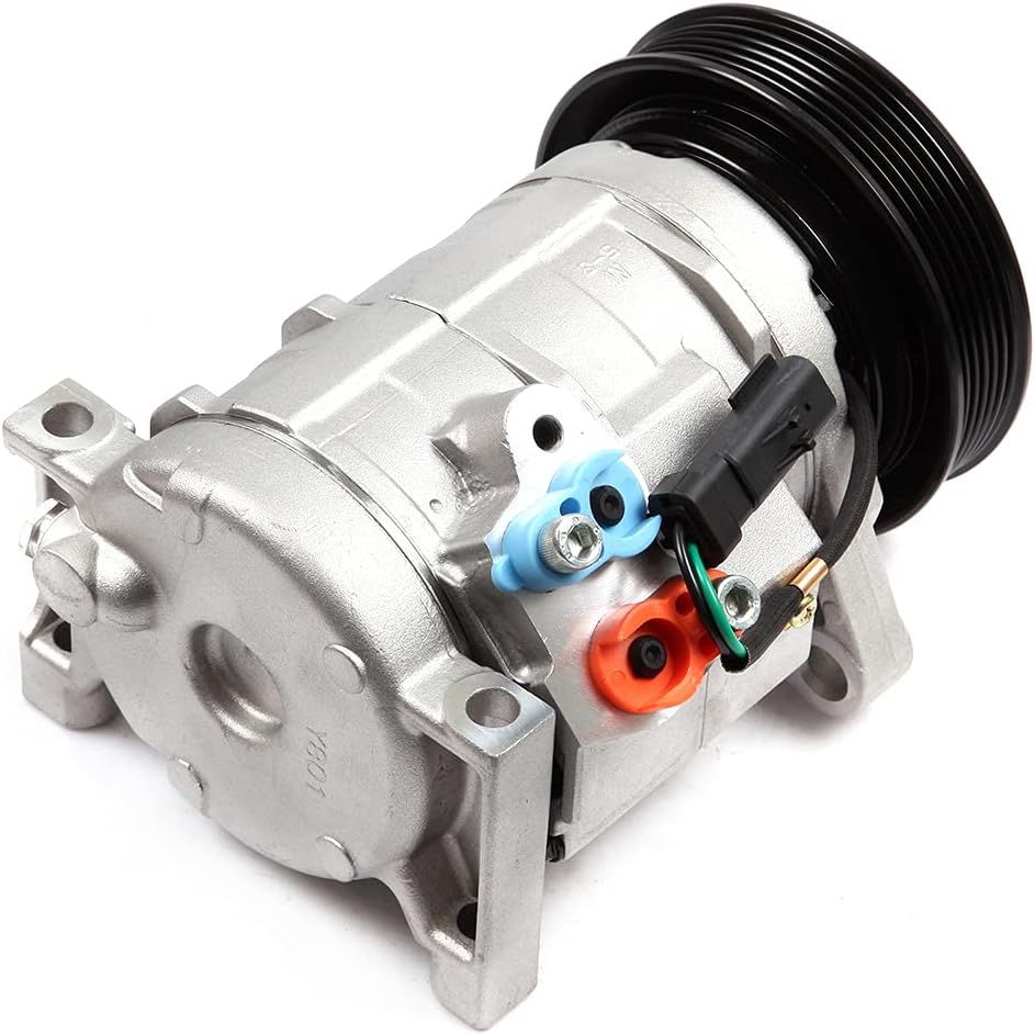 ECCPP A/C Compressor with Clutch fit for 2001-2007 D-odge Grand Caravan 3.3L 3.8L 2000 P-lymouth Grand Voyager 3.3L CO 29001C