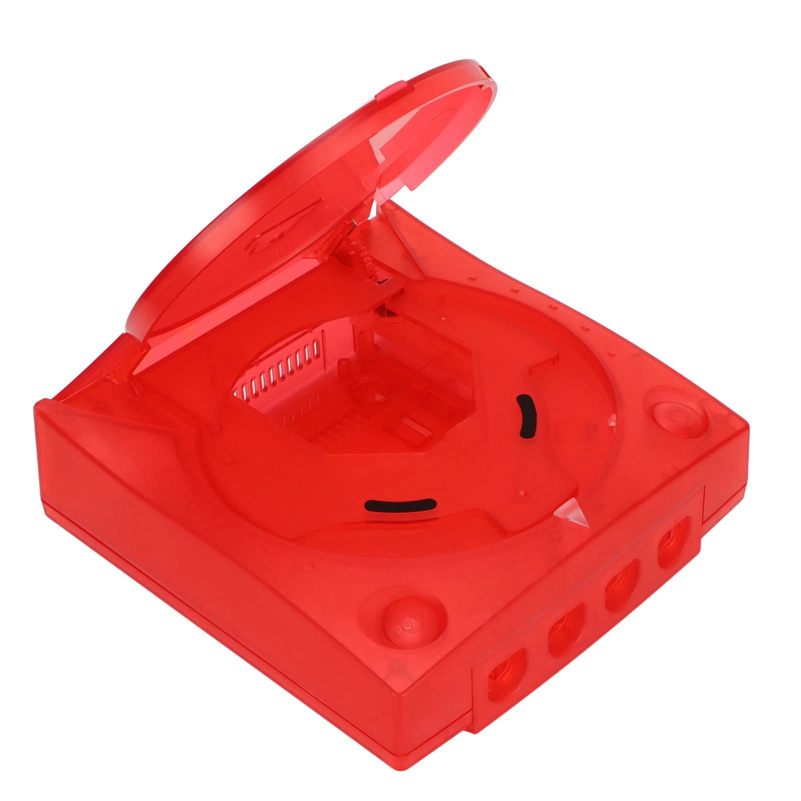 Custodia Protettiva Rossa Traslucida Custodia Sostitutiva per Guscio Protettivo per Dreamcast DC Console per Videogiochi retrò Ammortizzante per Appassionati di Giochi