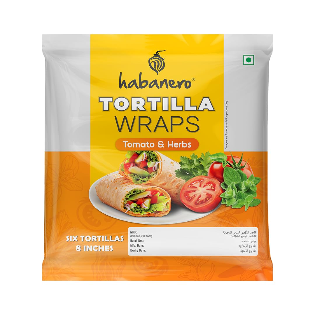 Habanero Tomato & Herbs Tortilla Wrap