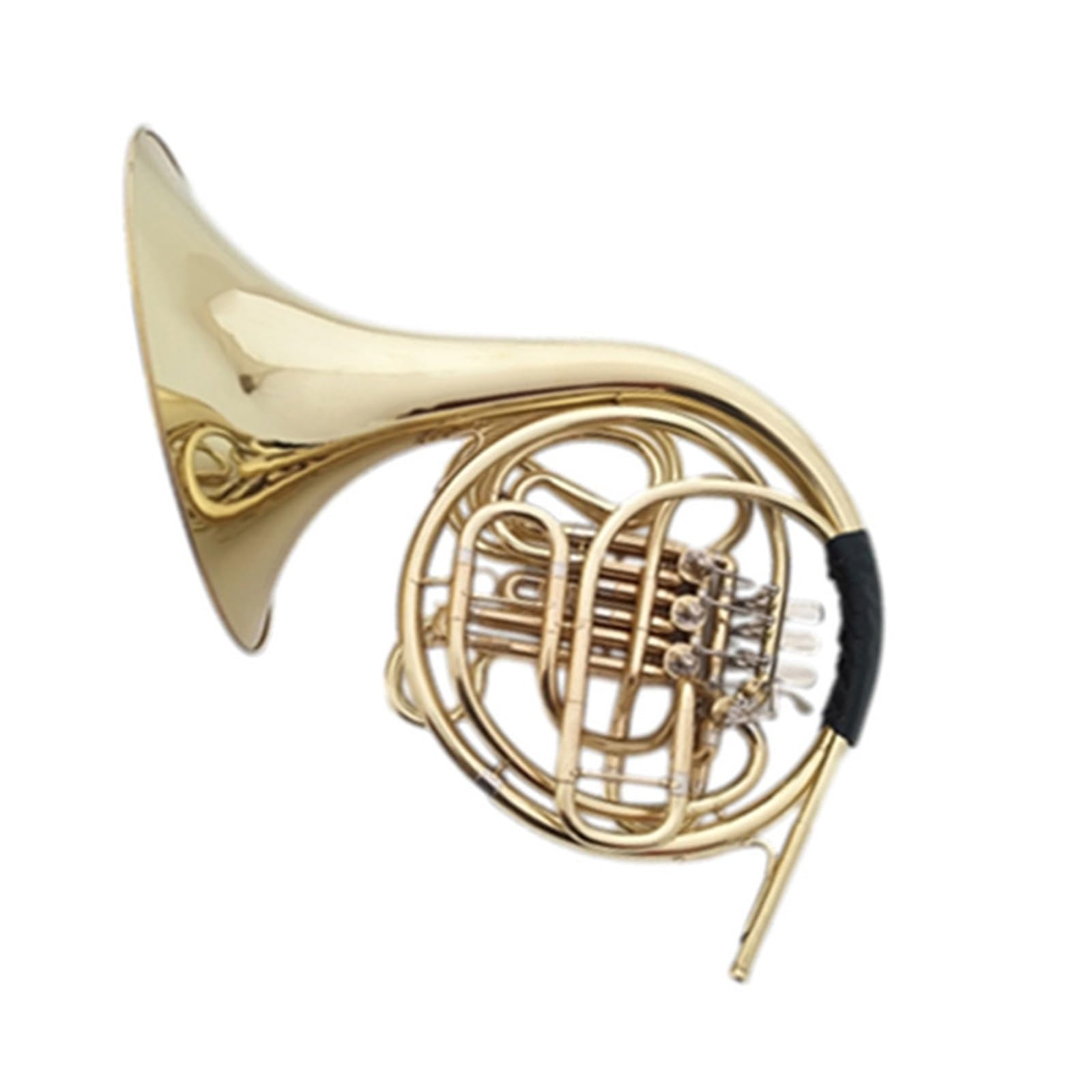 Waldhorn Anfängerinstrument Vier Schlüssel Doppelreihig Waldhorn Instrument B Flache F Schlüssel Anfänger Messing Professionelle