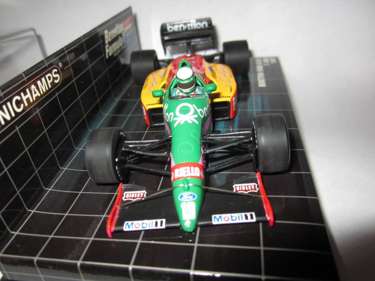 Amazon | PMA ミニチャンプス 1/43 ベネトン B187 フォード №19 テオ