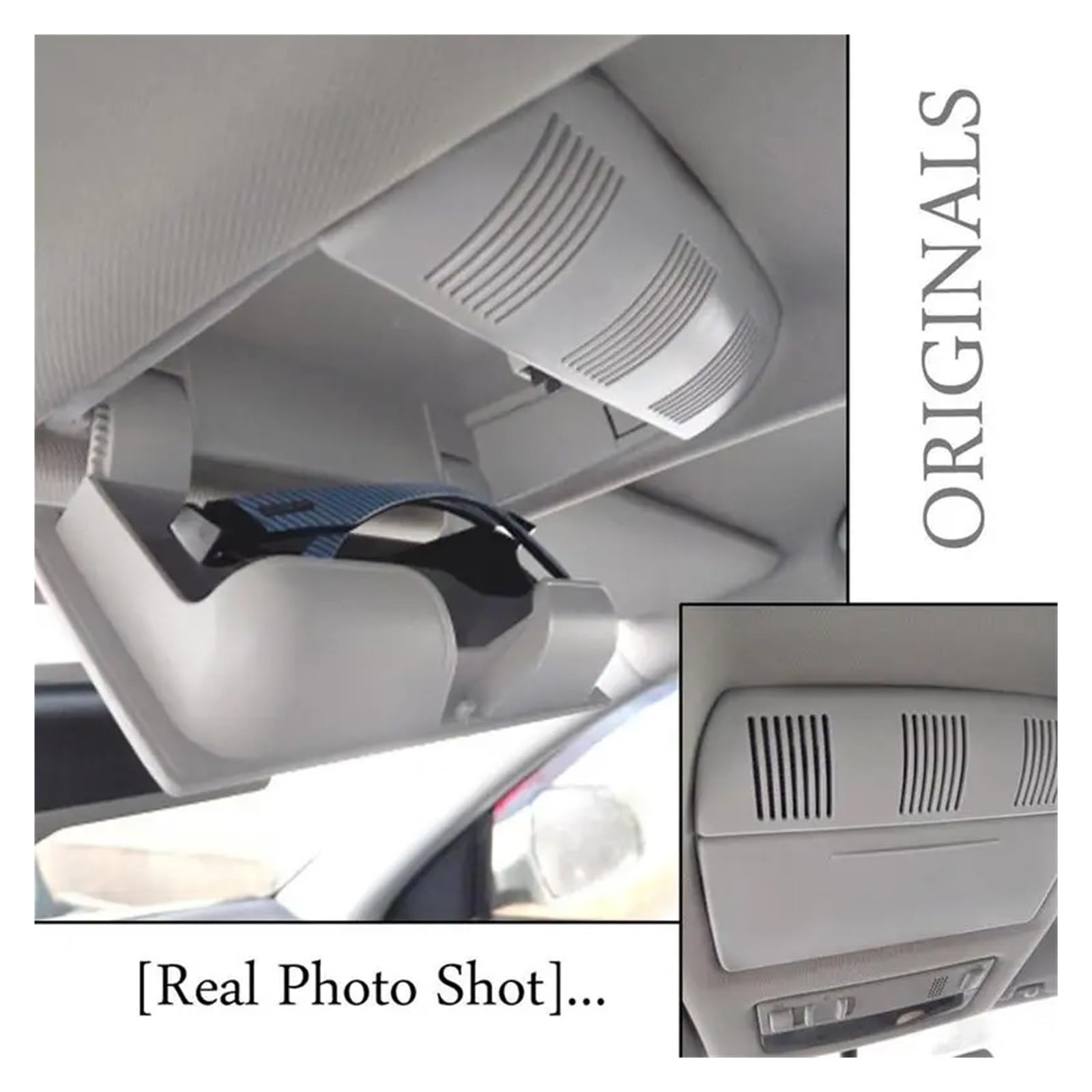 Sonnenblenden Brillenhülle Sonnenbrillenhalter Für Auto-Visier Brillen-Schutzbox Wiederverwendbarer Sonnenbrillenetui Auto-Brillen-Organizer | A