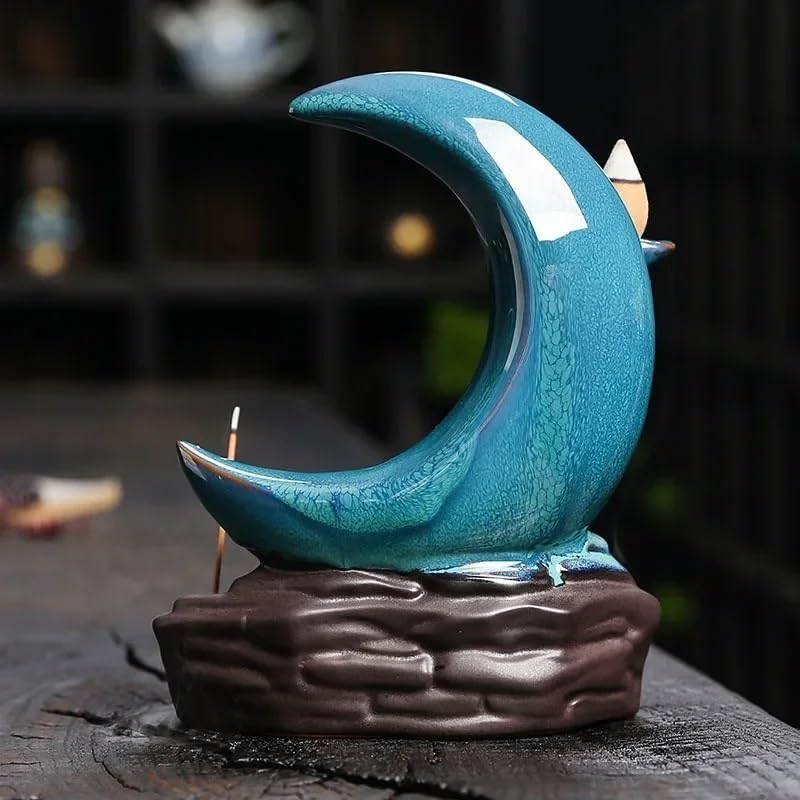 kadzielnica, Kadzidło z przepływem zwrotnym w stawie Lotus ceramicznym uchwytem