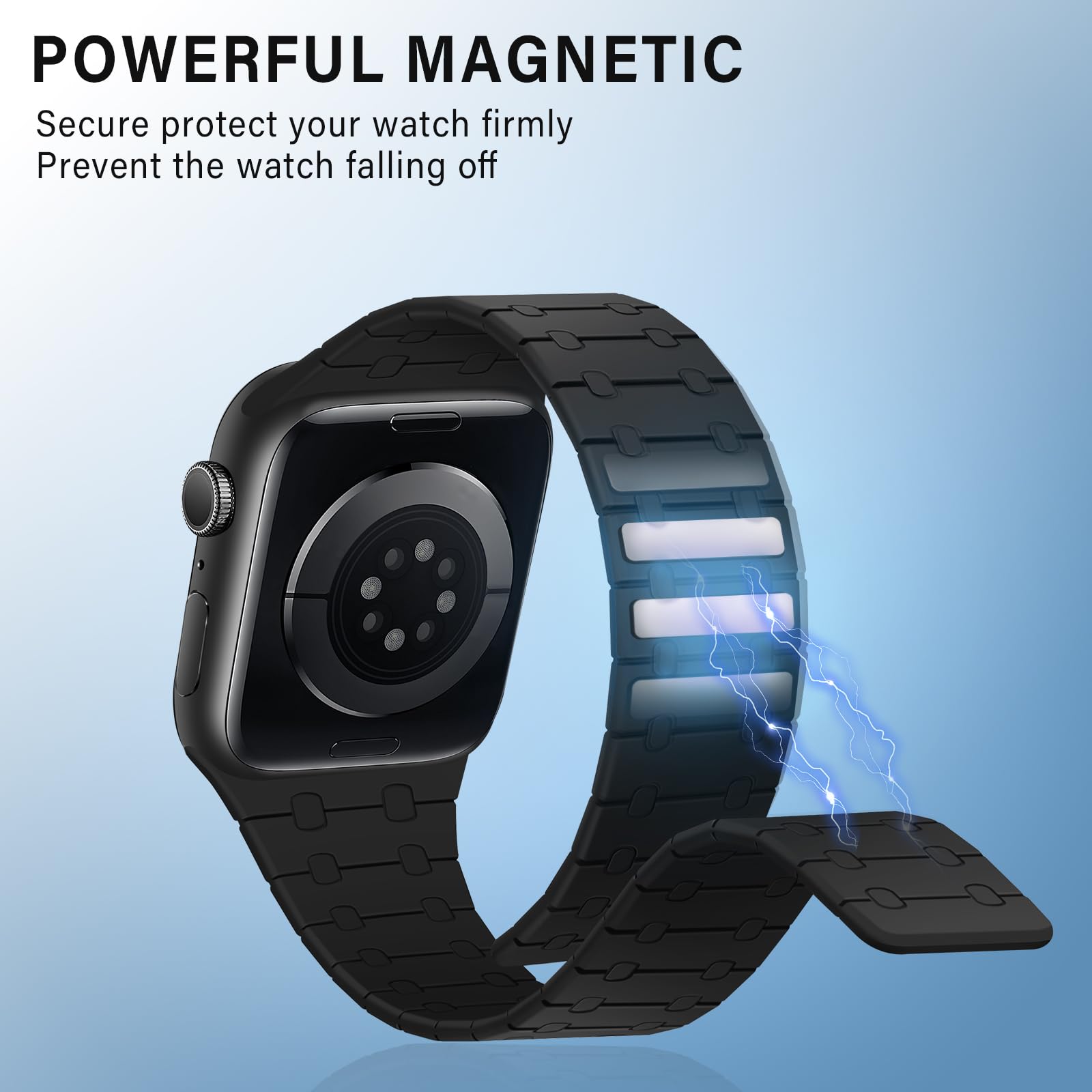 ZZDZZ Compatible with Apple Watch Straps 49mm 46mm 45mm 44mm 42mm 41mm 40mm 38mm - Image 3