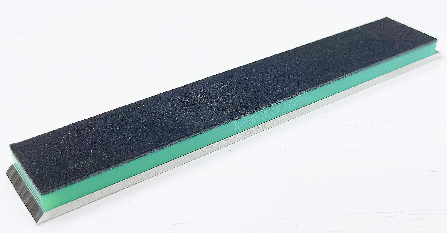 Jende0.25 Micron 1x6 Nanocloth Strop (unloaded)-5mm thick Acrylic Mounted, fits Edge Pro, JIGS, Hapstone & TSProf