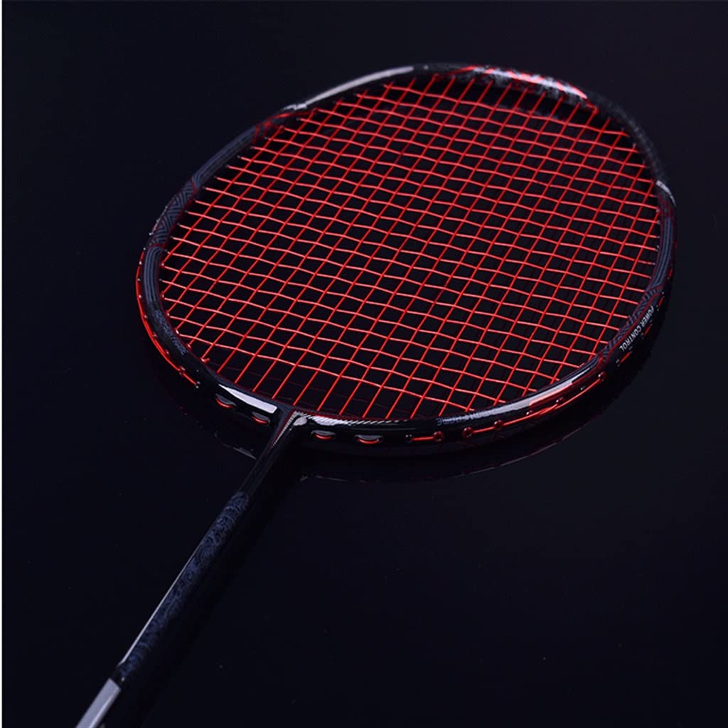 Full Carbon Badminton Racket High Pound M30J Carbon Cloth Offensive Secondary Reinforcement 4U Racket
