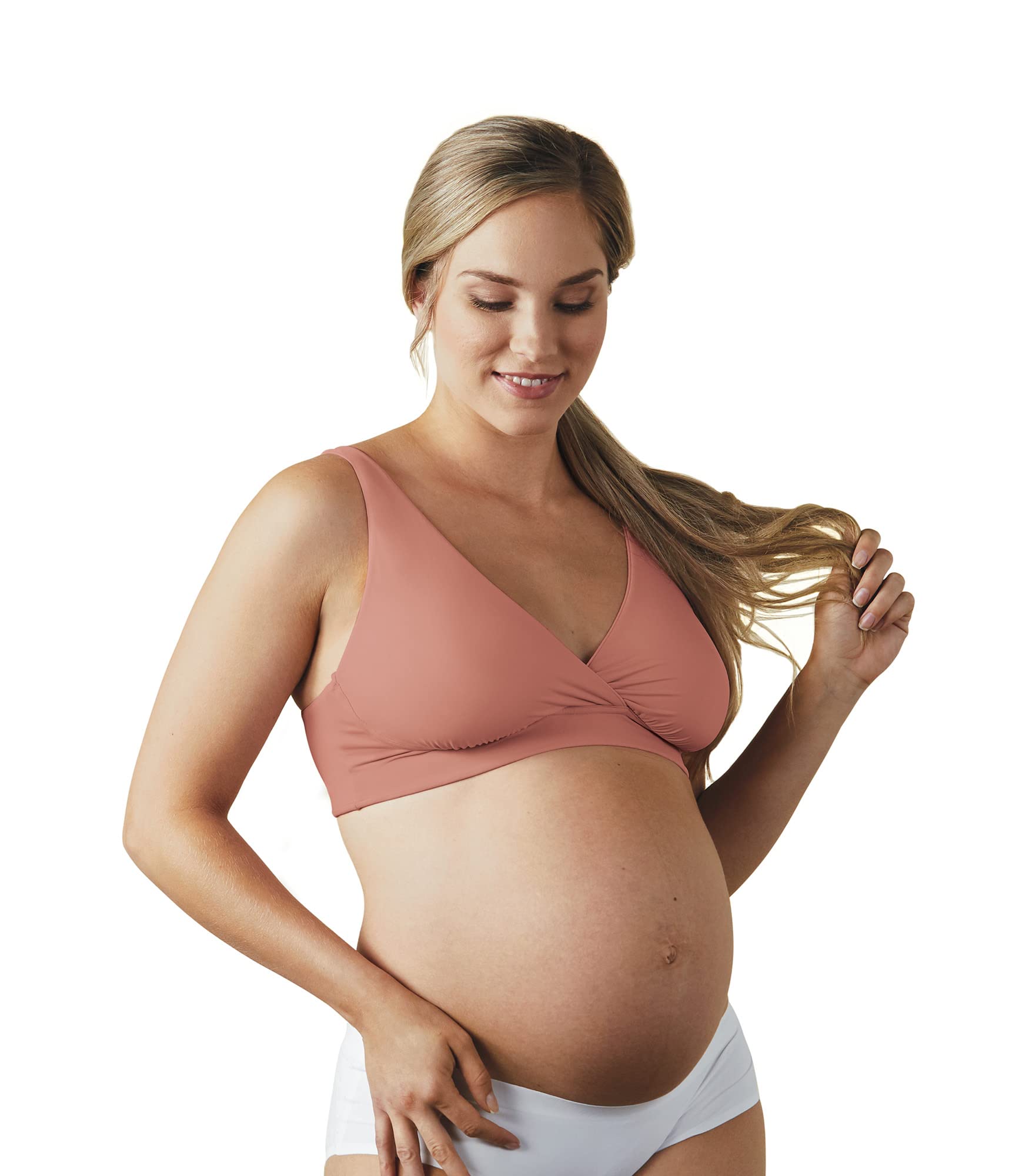 Bravado DesignsWomen's Ballet Nursing Bra for Breastfeeding Wireless Sleep Maternity Bra