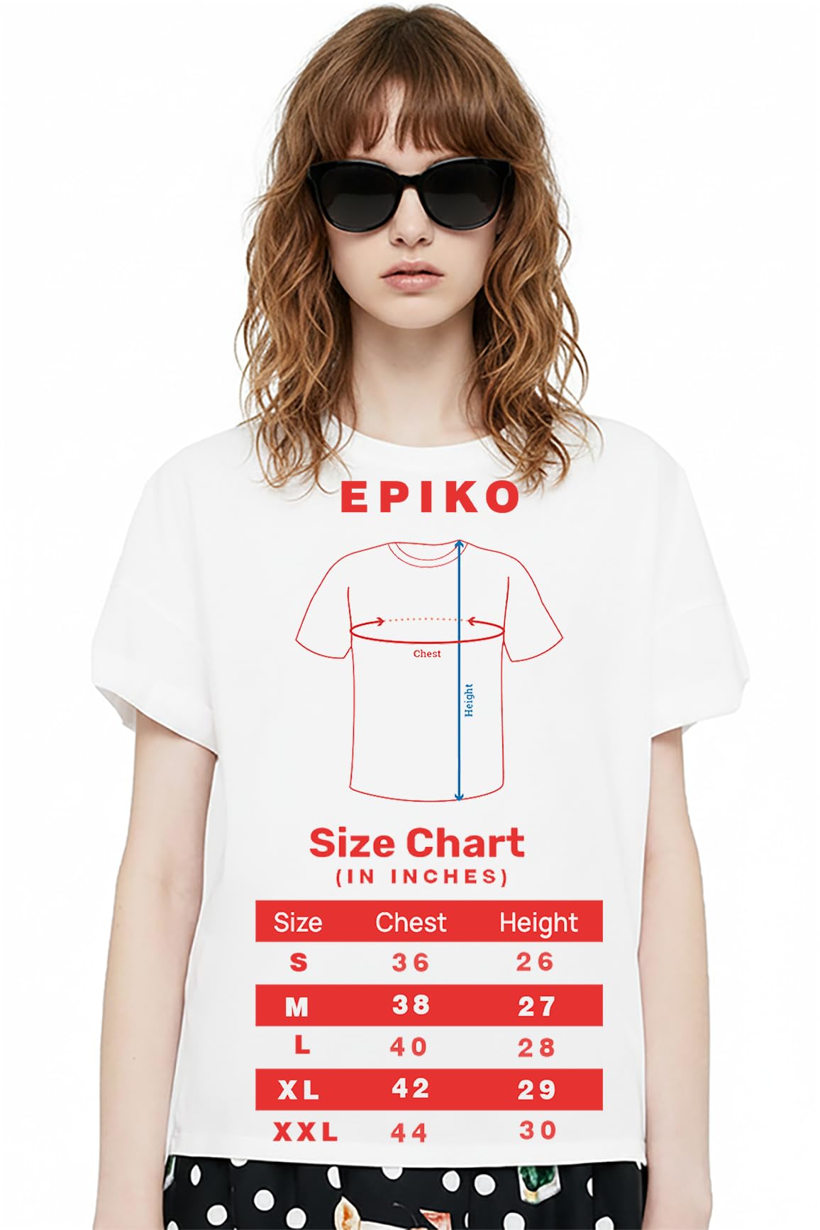 EPIKO Oversized Fit Yoga Tshirt for Women | Womens Minimal Logo Print Yoga T-Shirt 3