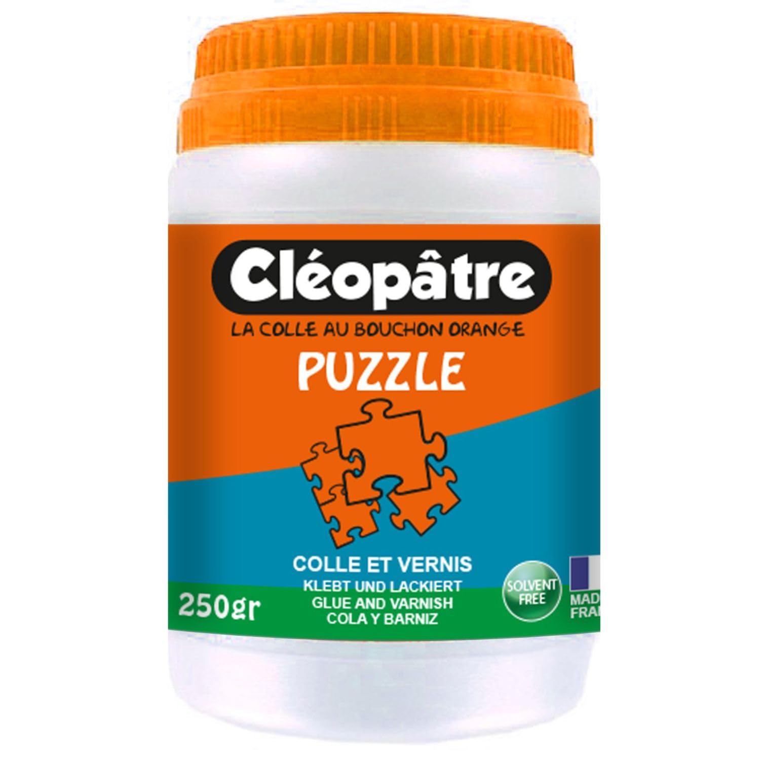 Cléo’Puzzle Kleber & Lack – Einfaches Verkleben Von Puzzles Mit Glanzeffekt