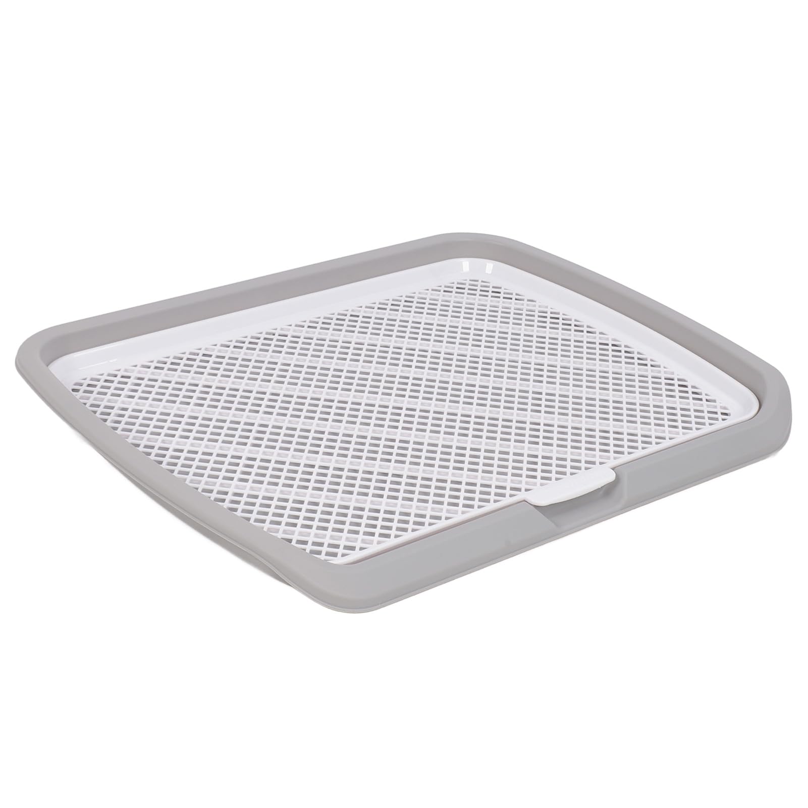 ZJchao Caja de para Perros, Bandeja para Orinal para Perros, Inodoro para Adiestramiento de Perros, Soporte para Almohadilla para Orinar para Cachorros, Soporte para Almohadilla de