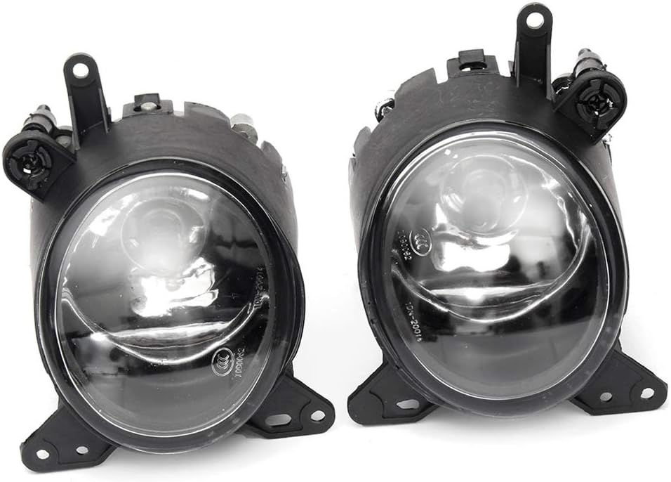 GSRECY Front Bumper Fog Driving Light Assembly Lamp Kit Compatible with 2008-2014 Mitsubishi Lancer Non-EVO