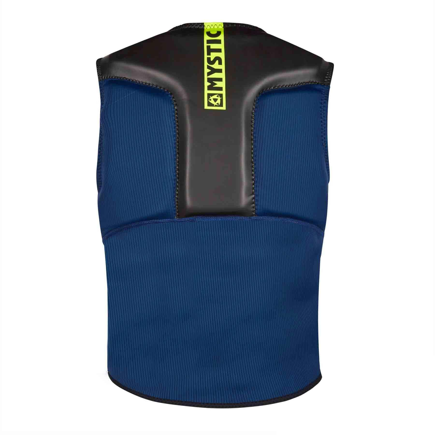 Mystic 2023 Block Kite Surfing Front-Zip Impact Vest - Grey