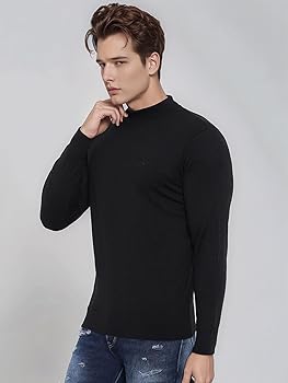 Buy 98 Degree North Men's Merino Wool Blend Turtle Neck Pullover