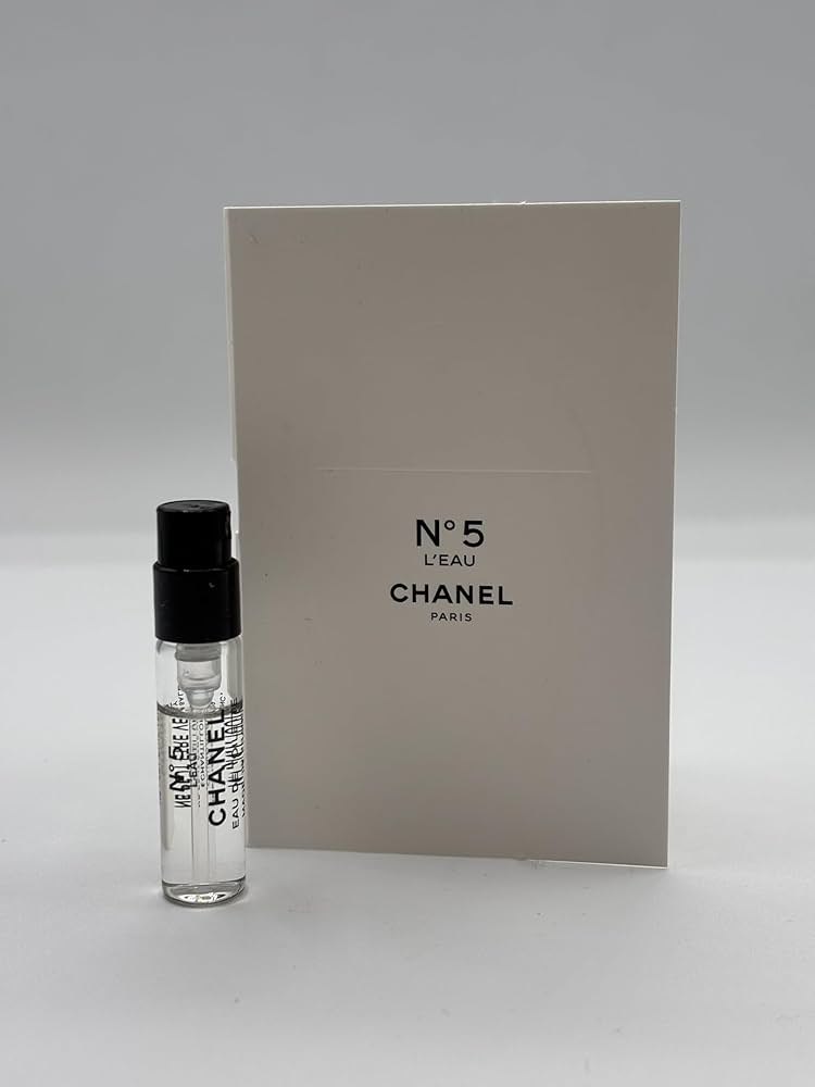 CHANEL No 5 L'Eau miniature (1.5 ml) + … Amazon.com : CHANEL No 5 L'EAU EDT Spray Perfume Samples