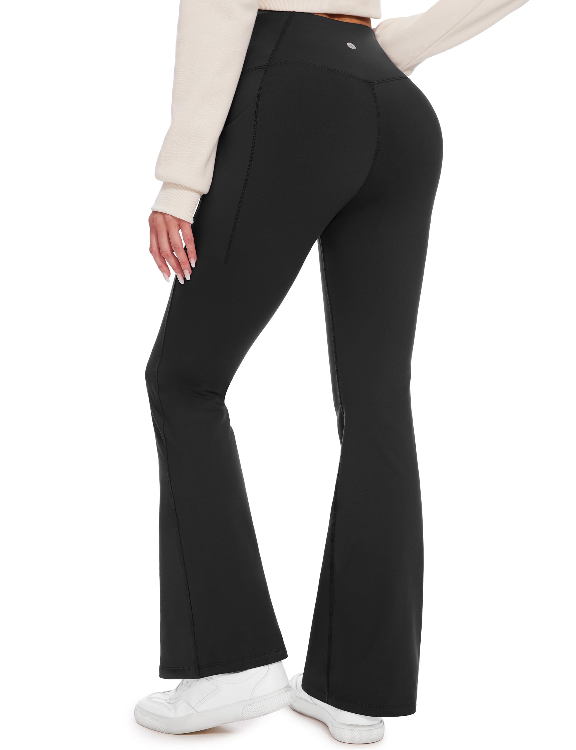 Pantalones de senderismo con forro polar impermeables térmicos para mujer