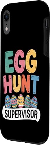 Miniatura 2 de Egg Hunt Supervisor Funny Easter Case for iPhone XR