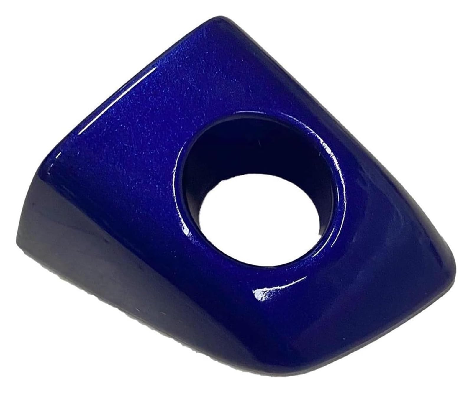 QWQTHGS Car Exterior Door Handle Cap for A6 S6 for Quattro for Allroad for Sportback A7 A8 S8 RS6 RS7 2010-2016 Front Left Driver Door Handle Lock Key Hole Cap 4H1837879(Blue)