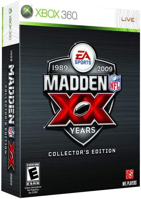 Madden NFL 09 20th Anniversary Collectors Edition -Xbox 360