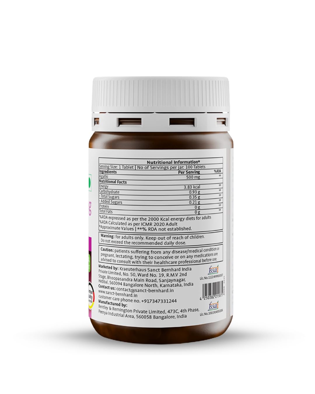 Kräuterhaus Sanct Bernhard Biotin Radiant Revive | Biotin 10,000mcg for Hair Growth & Hair Fall Control | Hair Supplement for Women & Men | Strong Nails, Healthy Skin | Easy to Swallow | 100 Tablets — Amazon image 6