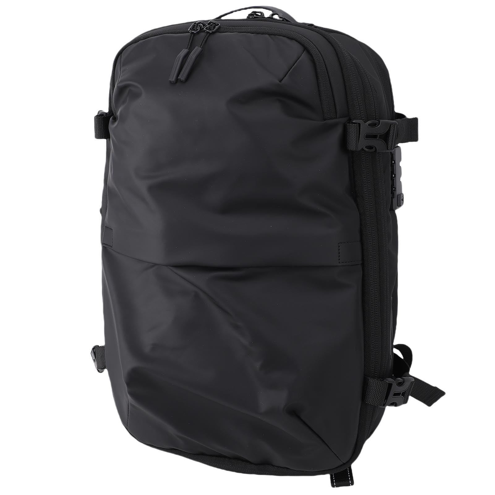 Alomejor Sac à Dos de Compression à Double épaule avec Serrure à Combinaison de sécurité pour les Voyageurs Randonnée Nylon Composite TPU 25L-30L-60L
