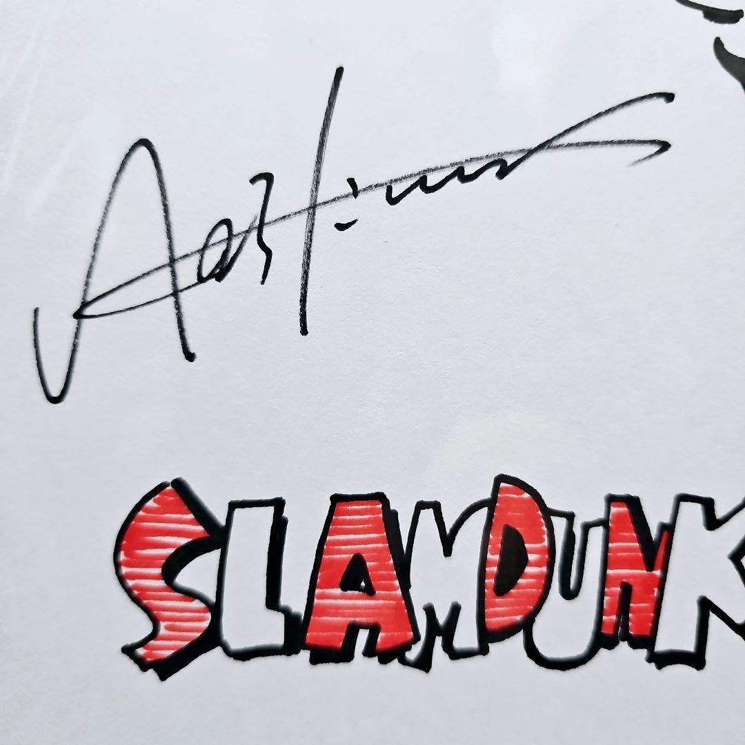 SLAM DUNK 桜木花道 カラーイラスト 直筆サイン色紙 SLAM DUNK 桜木花道 カラーイラスト 直筆サイン色紙